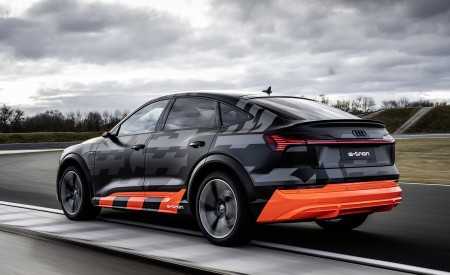2020 Audi e-tron S Sportback Concept Rear Three-Quarter Wallpapers 450x275 (10)