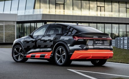 2020 Audi e-tron S Sportback Concept Rear Three-Quarter Wallpapers 450x275 (42)