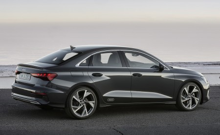 2021 Audi A3 Sedan (Color: Manhattan Gray) Rear Three-Quarter Wallpapers 450x275 (20)
