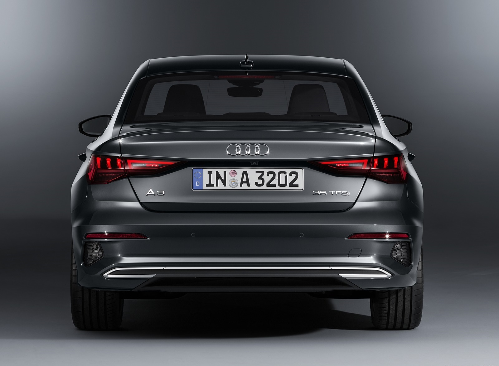 2021 Audi A3 Sedan (Color: Manhattan Gray) Rear Wallpapers #24 of 42