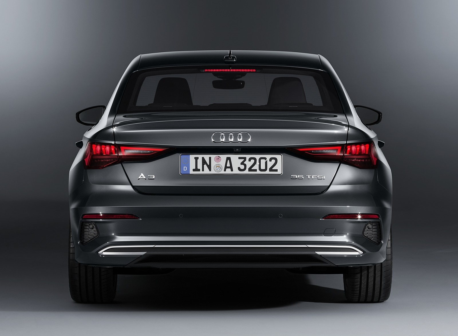2021 Audi A3 Sedan (Color: Manhattan Gray) Rear Wallpapers #25 of 42