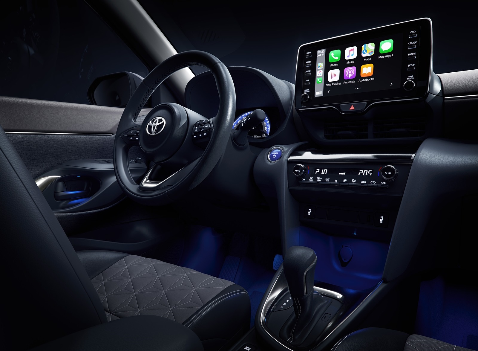 2021 Toyota Yaris Cross Hybrid AWD Central Console Wallpapers #14 of 16