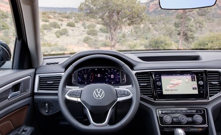 2021 Volkswagen Atlas Basecamp Interior Steering Wheel Wallpapers 450x275 (15)