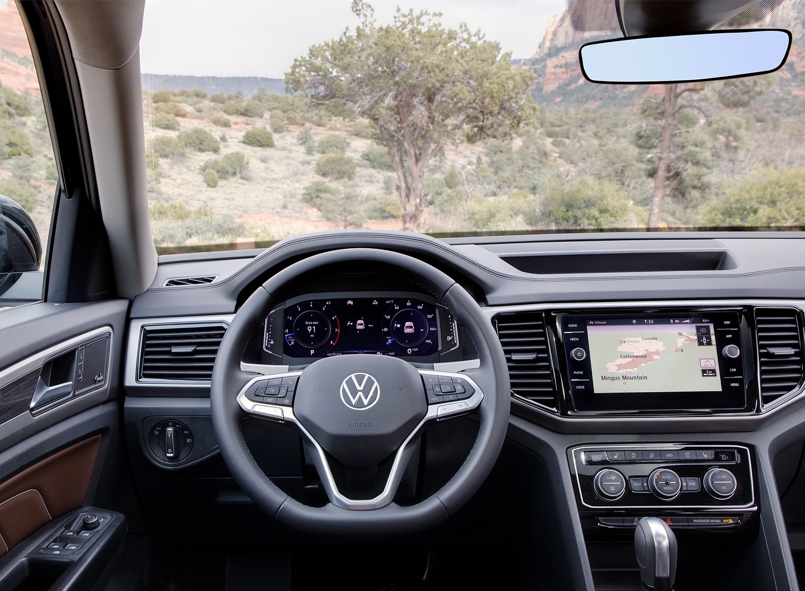 2021 Volkswagen Atlas Basecamp Interior Steering Wheel Wallpapers #15 of 17