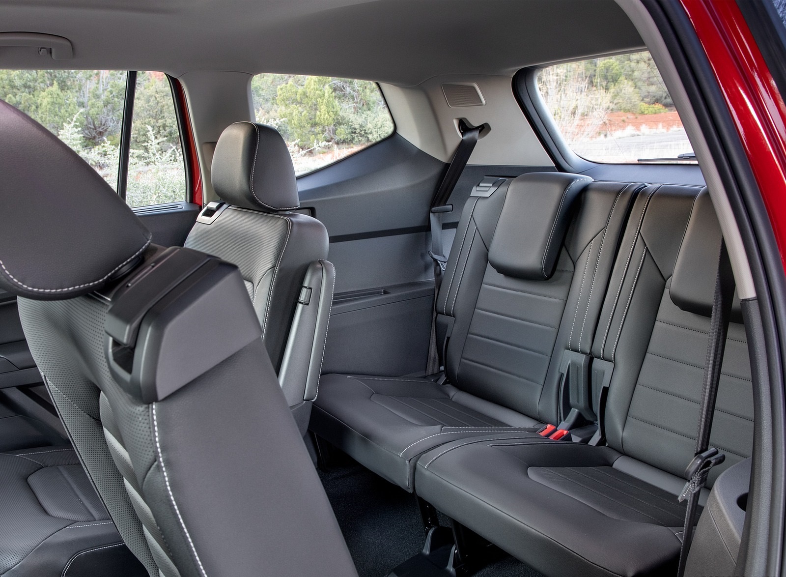 2021 Volkswagen Atlas SEL Premium 4Motion Interior Third Row Seats Wallpapers #25 of 30