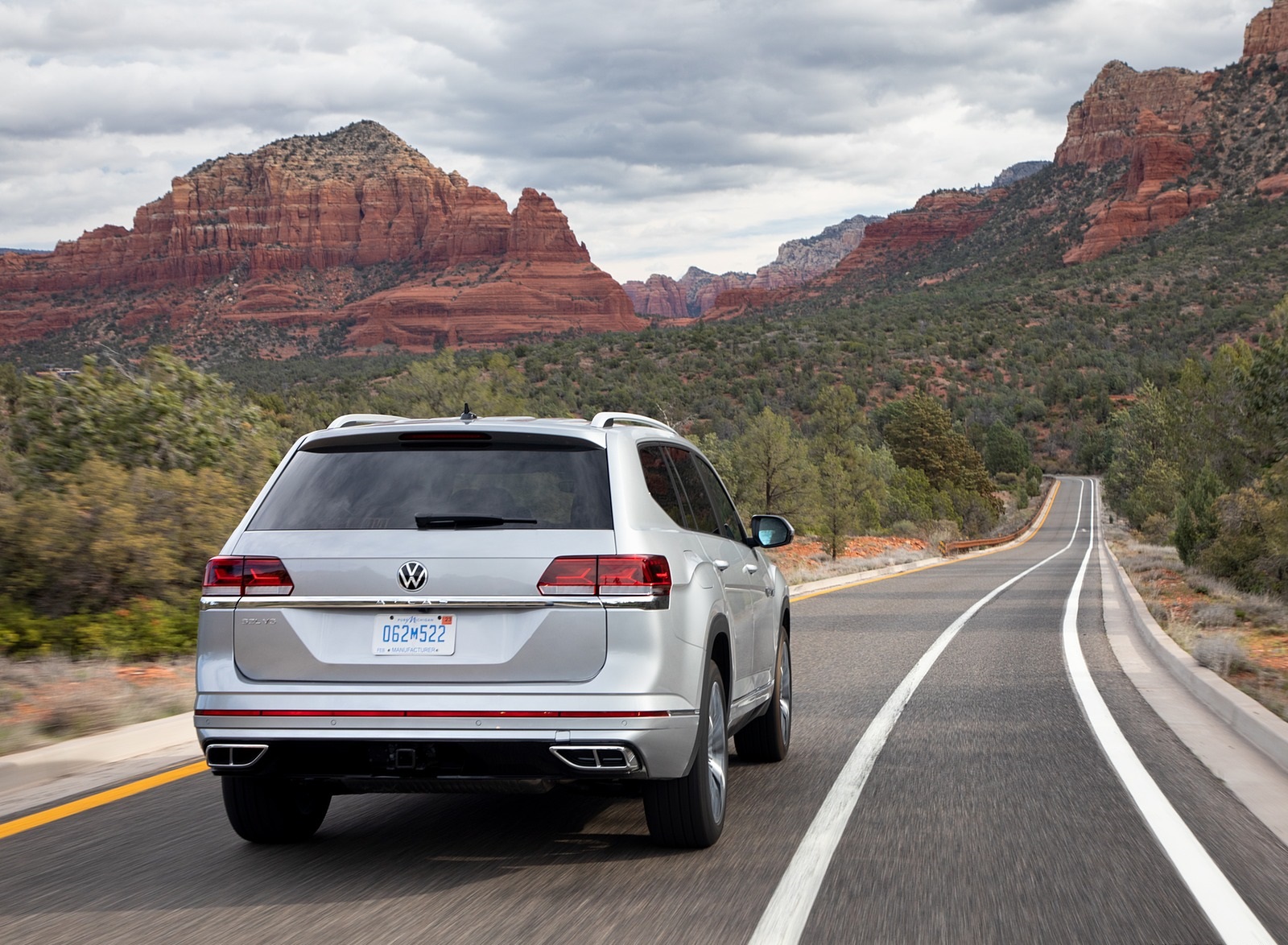 2021 Volkswagen Atlas SEL R-line Rear Wallpapers #5 of 45