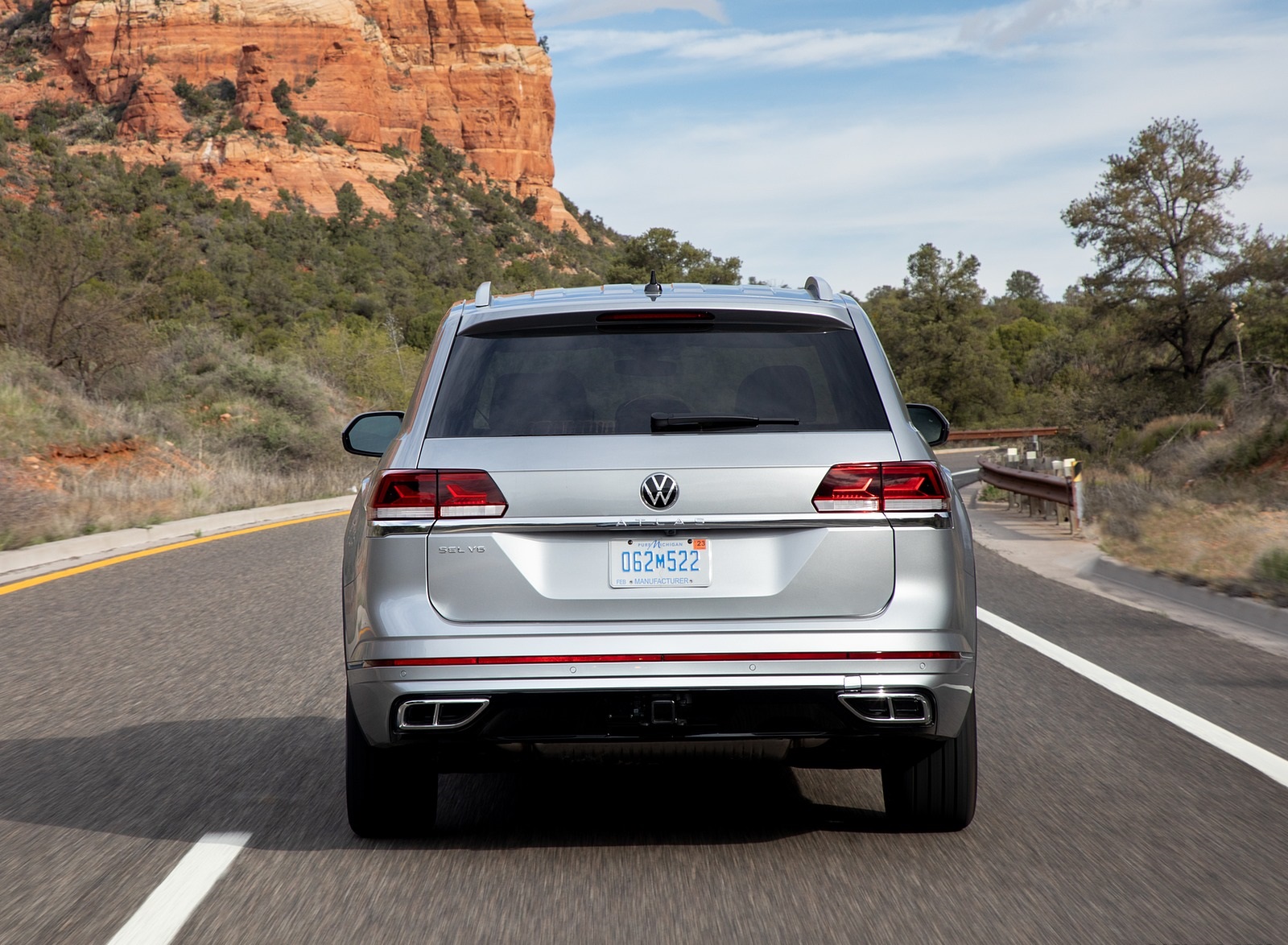 2021 Volkswagen Atlas SEL R-line Rear Wallpapers #6 of 45