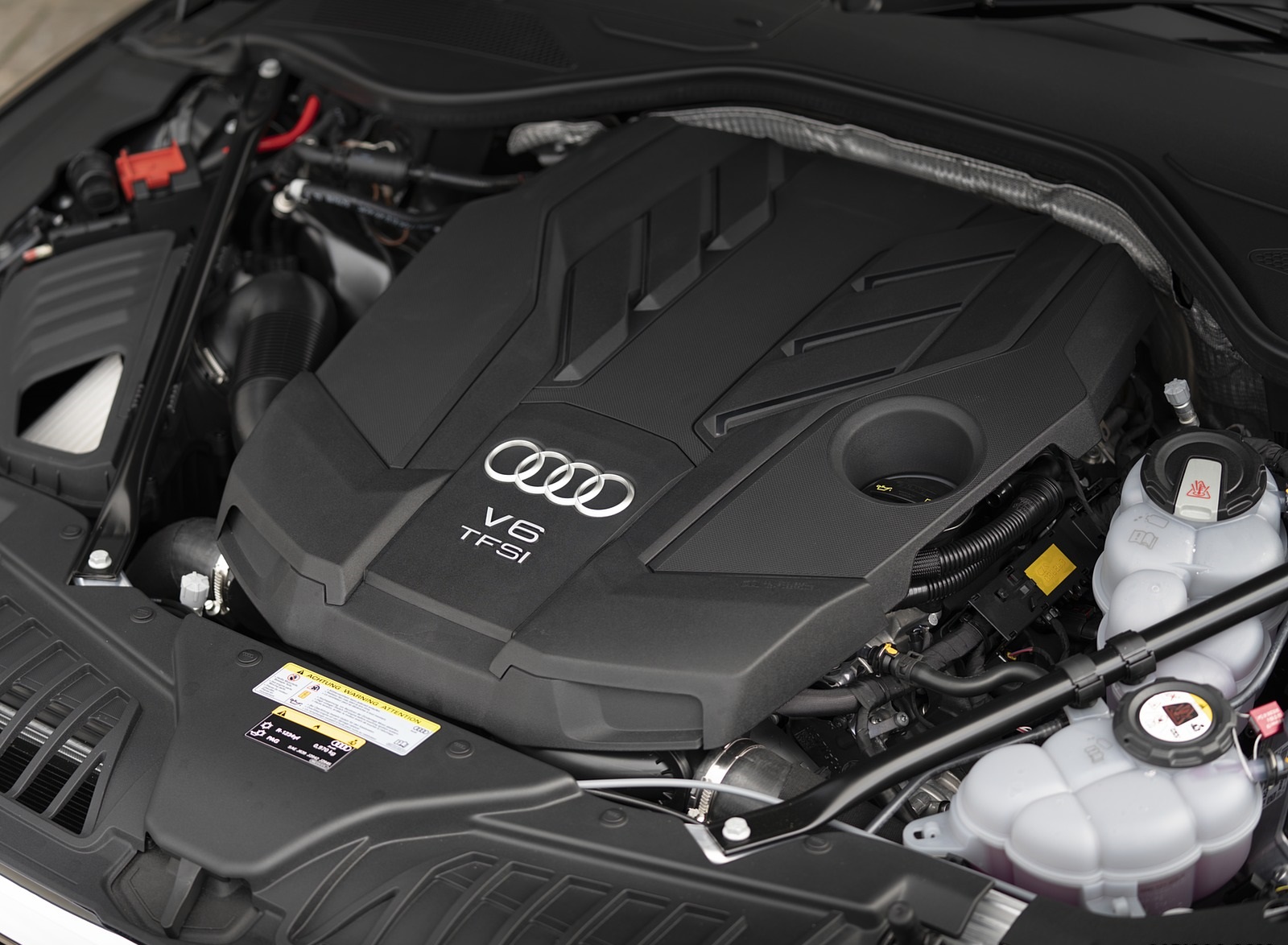 2020 Audi A8 L 60 TFSI e quattro (Plug-In Hybrid UK-Spec) Engine Wallpapers #70 of 128