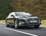 2020 Audi A8 L 60 TFSI e quattro (Plug-In Hybrid UK-Spec) Front Three-Quarter Wallpapers 150x120