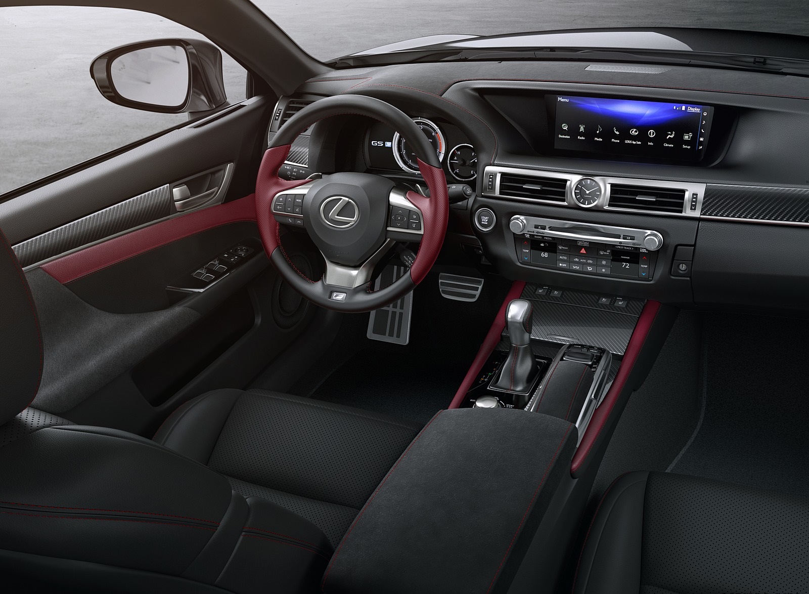 2020 Lexus GS 350 F SPORT Black Line Special Edition Interior Cockpit Wallpapers (5)