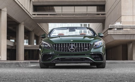 2020 Mercedes-AMG S 63 Cabriolet (US-Spec) Front Wallpapers 450x275 (17)