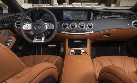 2020 Mercedes-AMG S 63 Cabriolet (US-Spec) Interior Cockpit Wallpapers 450x275 (44)