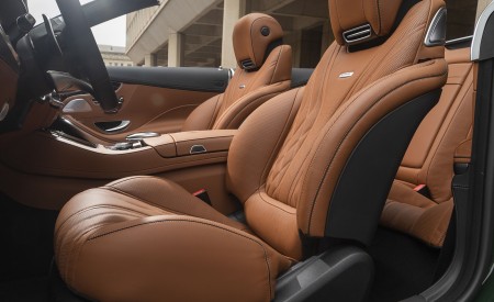 2020 Mercedes-AMG S 63 Cabriolet (US-Spec) Interior Front Seats Wallpapers 450x275 (36)