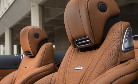 2020 Mercedes-AMG S 63 Cabriolet (US-Spec) Interior Front Seats Wallpapers 450x275 (35)