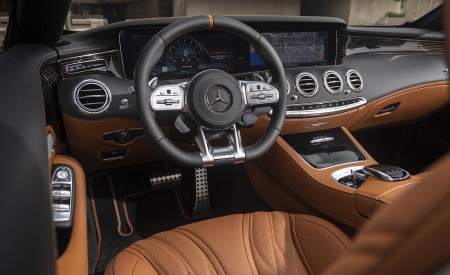 2020 Mercedes-AMG S 63 Cabriolet (US-Spec) Interior Wallpapers 450x275 (46)