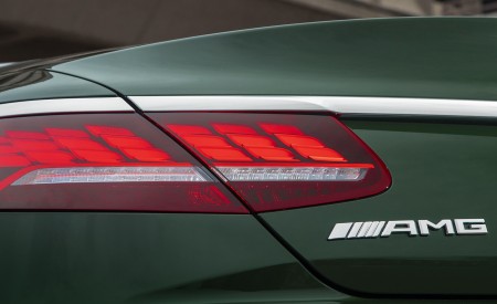 2020 Mercedes-AMG S 63 Cabriolet (US-Spec) Tail Light Wallpapers 450x275 (24)