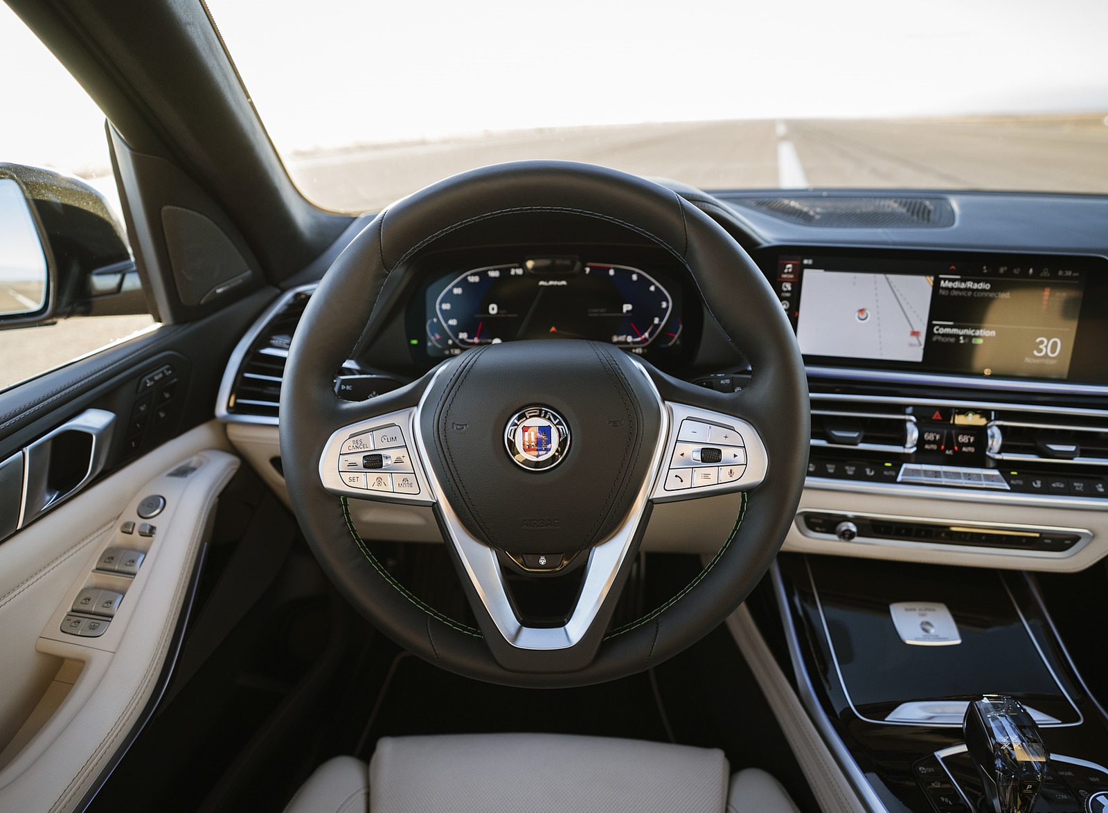 2021 ALPINA XB7 based on BMW X7 Interior Cockpit Wallpapers #29 of 33
