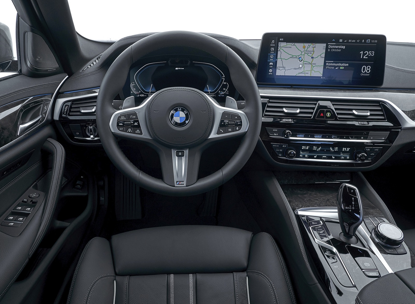 2021 BMW 5 Series 530e Plug-In Hybrid Interior Cockpit Wallpapers #81 of 92