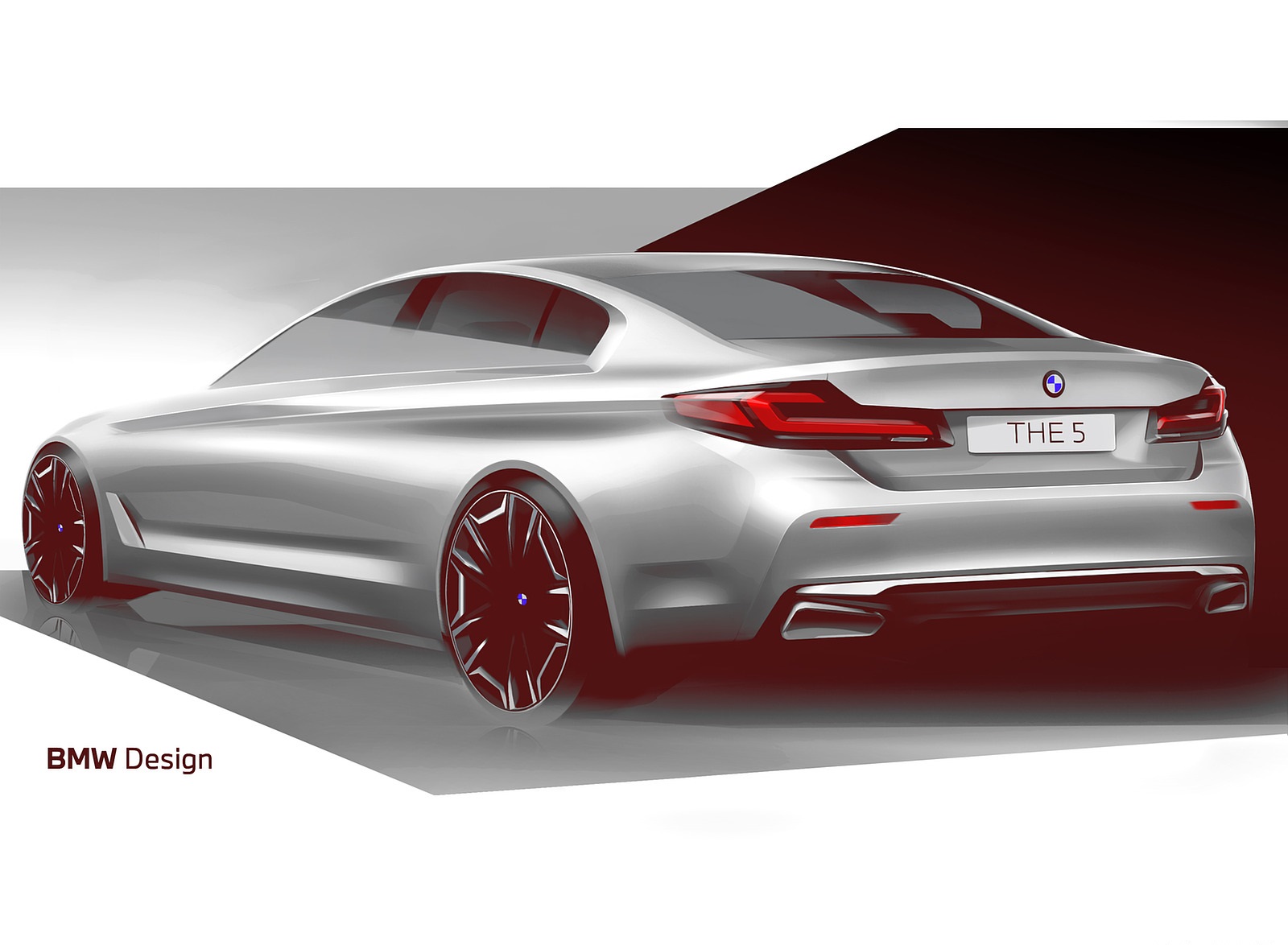 2021 BMW 5 Series Design Sketch Wallpapers #42 of 44