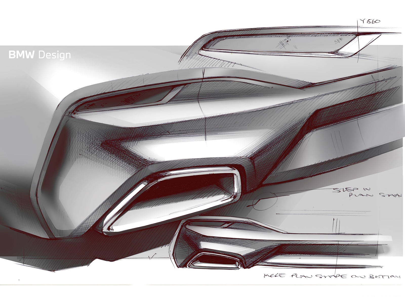 2021 BMW 5 Series Design Sketch Wallpapers #44 of 44