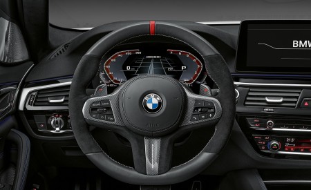 2021 BMW 5 Series M Performance Parts Interior Steering Wheel Wallpapers 450x275 (21)
