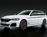 2021 BMW 5 Series M Performance Parts Touring Front Three-Quarter Wallpapers 150x120 (2)