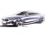2021 BMW 6 Series Gran Turismo Design Sketch Wallpapers  150x120