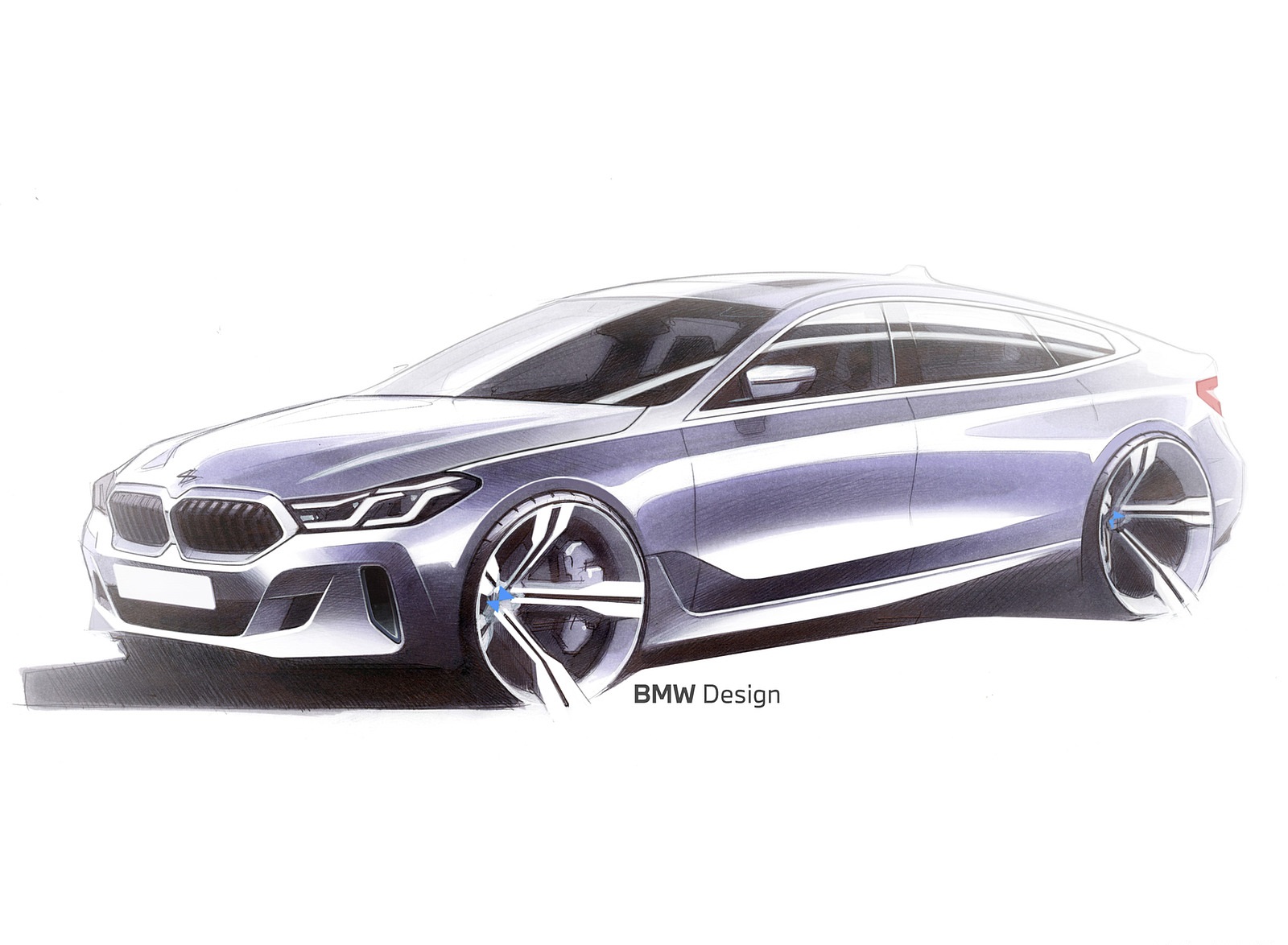 2021 BMW 6 Series Gran Turismo Design Sketch Wallpapers  #101 of 102
