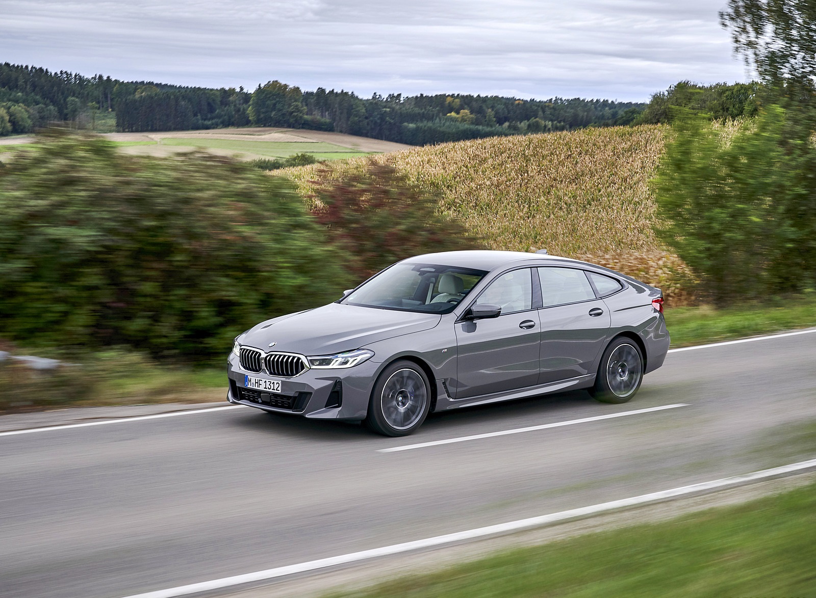 BMW 5 Gran Turismo панорамная крыша