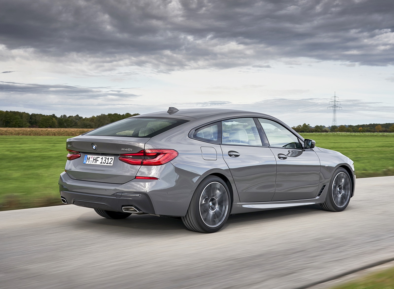 2021 BMW 6 Series Gran Turismo Rear Three-Quarter Wallpapers (9)