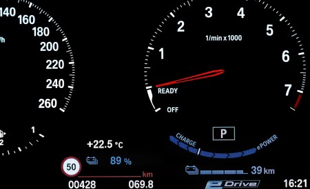2021 BMW X2 xDrive25e Plug-In Hybrid Digital Instrument Cluster Wallpapers 450x275 (50)