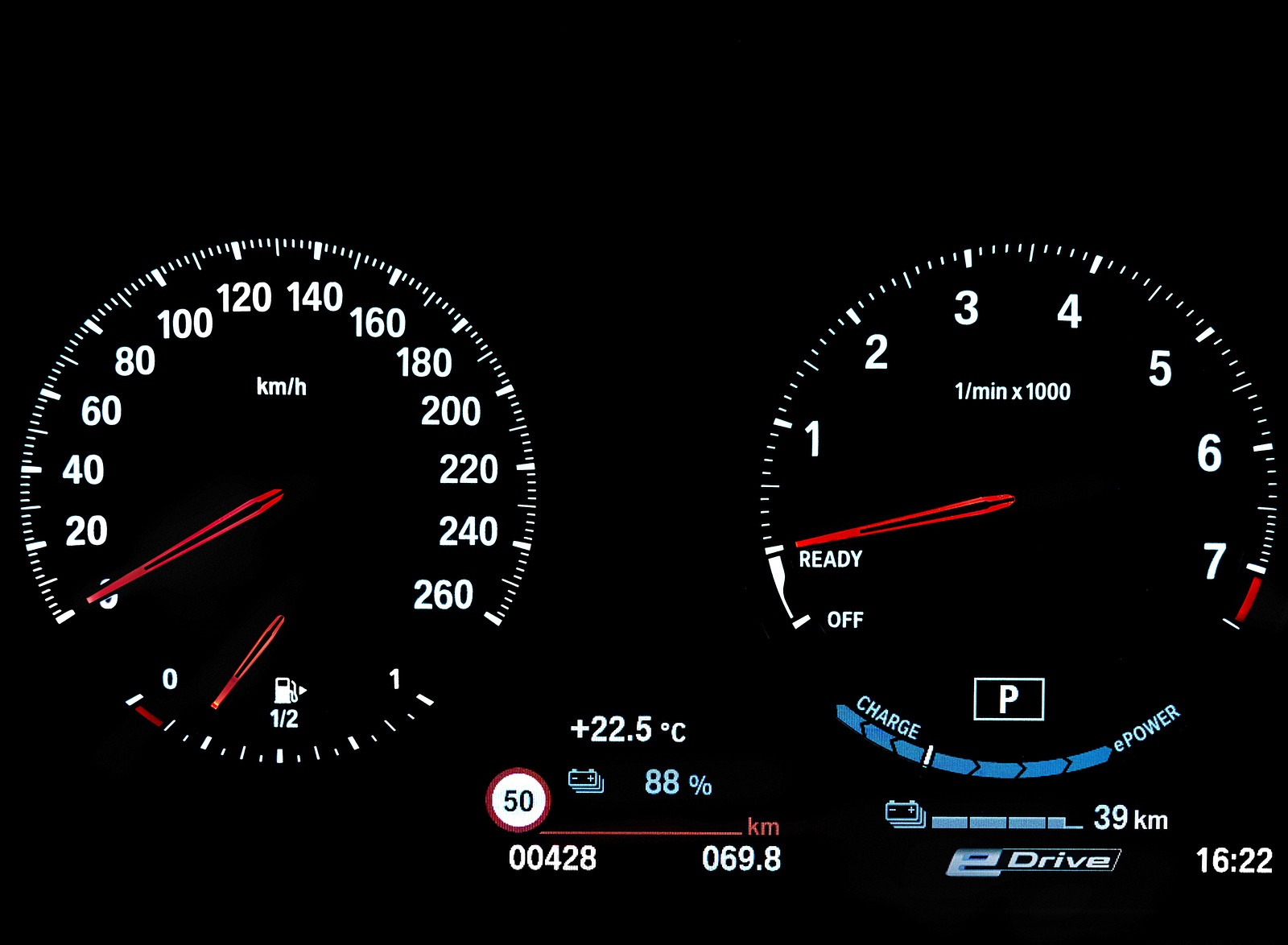 2021 BMW X2 xDrive25e Plug-In Hybrid Digital Instrument Cluster Wallpapers #49 of 54