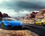 2021 Lamborghini Huracán EVO RWD Spyder Front Three-Quarter Wallpapers 150x120 (3)