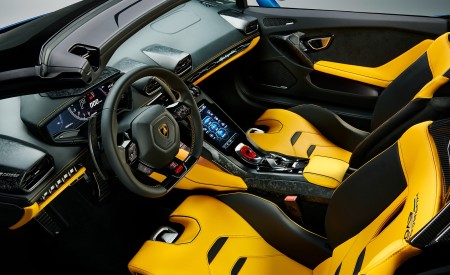 2021 Lamborghini Huracán EVO RWD Spyder Interior Wallpapers 450x275 (12)