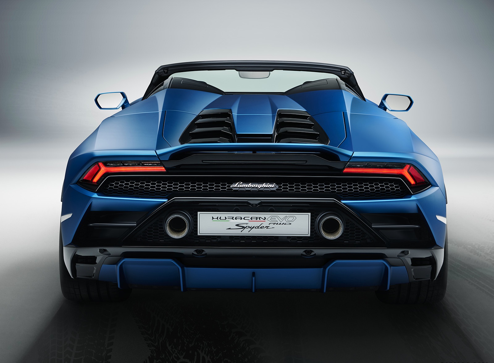 2021 Lamborghini Huracán EVO RWD Spyder Rear Wallpapers (8)