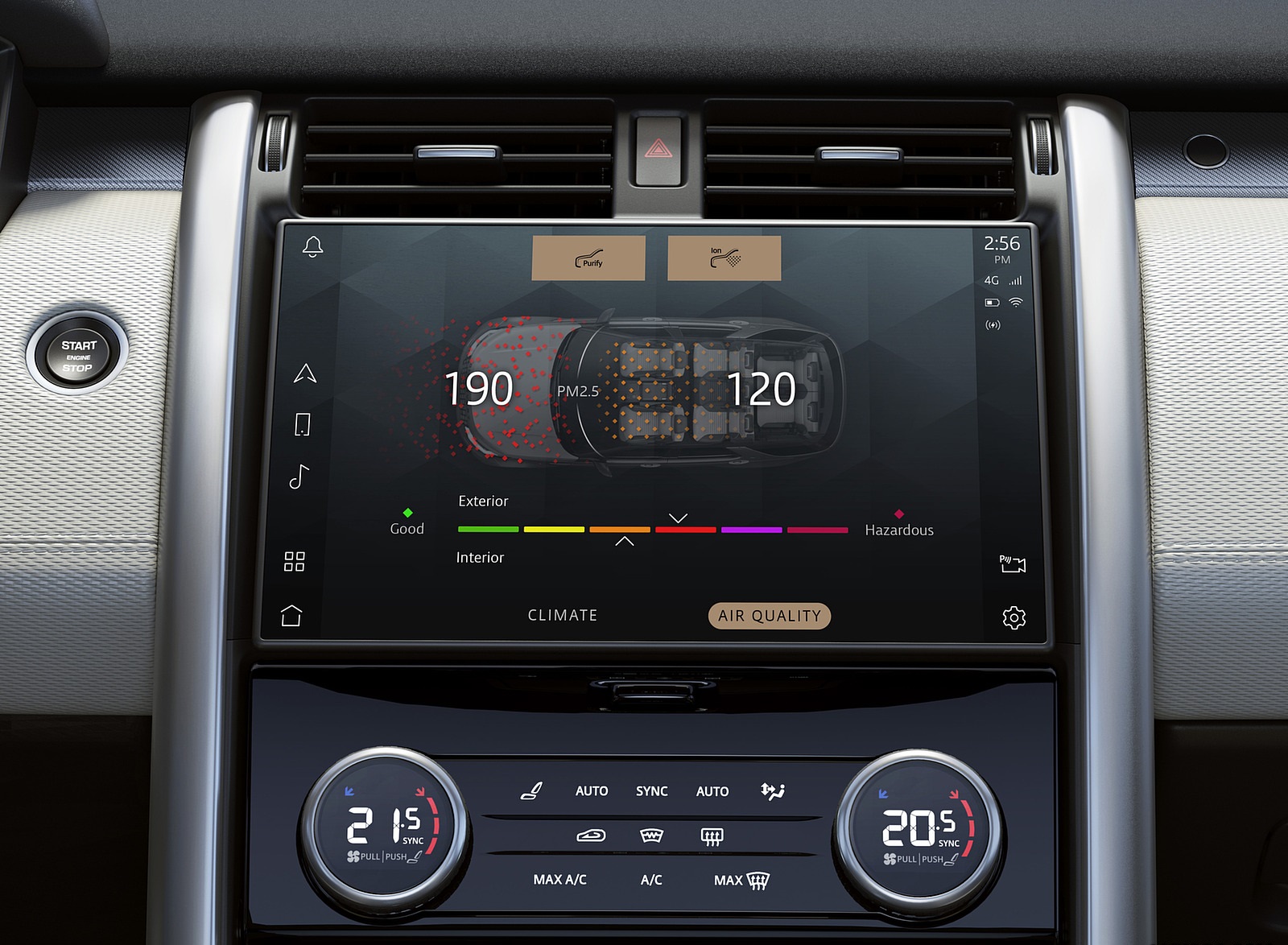 2021 Land Rover Discovery Central Console Wallpapers  #58 of 68