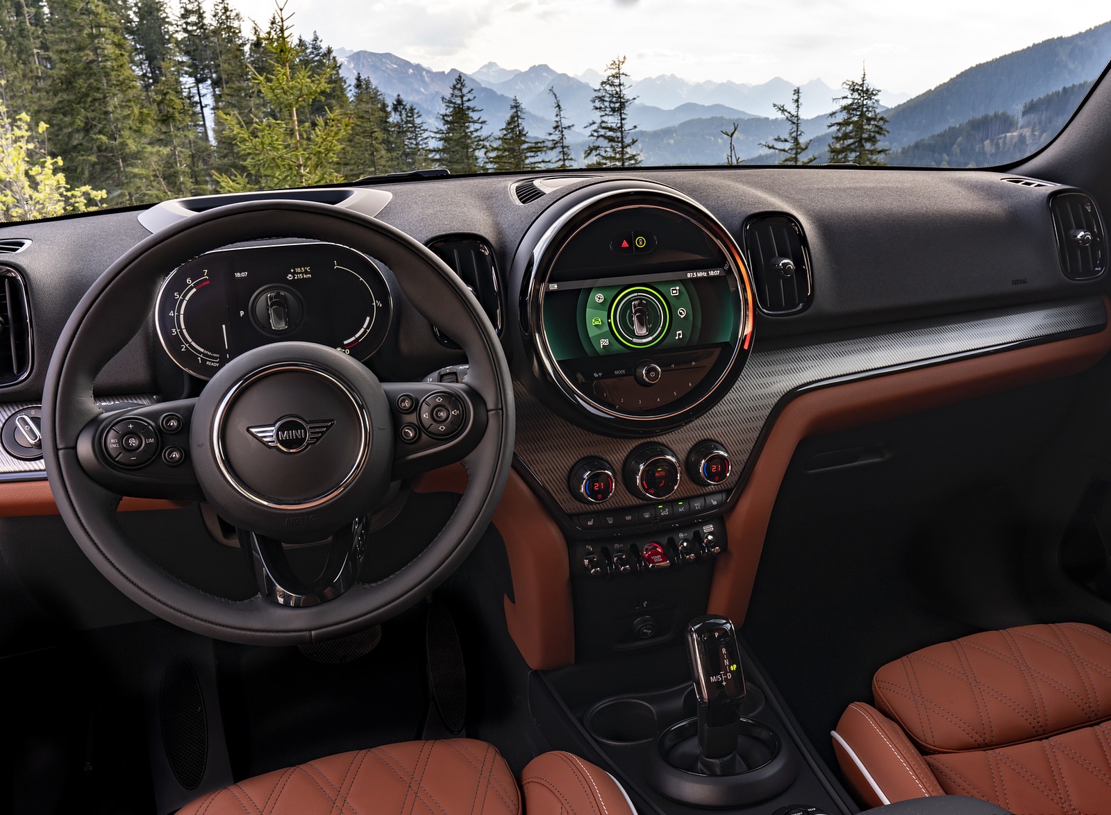 2021 MINI Cooper S Countryman ALL4 Interior Cockpit Wallpapers #61 of 78