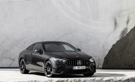 2021 Mercedes-AMG E 53 Coupe (Color: Graphite Grey Metallic) Front Three-Quarter Wallpapers 450x275 (25)