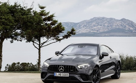 2021 Mercedes-AMG E 53 Coupe (Color: Graphite Grey Metallic) Front Wallpapers 450x275 (17)