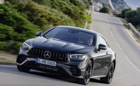 2021 Mercedes-AMG E 53 Coupe (Color: Graphite Grey Metallic) Front Wallpapers 450x275 (7)