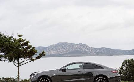 2021 Mercedes-AMG E 53 Coupe (Color: Graphite Grey Metallic) Side Wallpapers 450x275 (22)