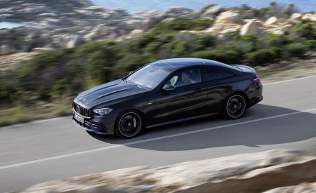 2021 Mercedes-AMG E 53 Coupe (Color: Graphite Grey Metallic) Side Wallpapers 450x275 (13)