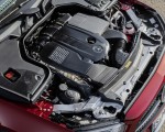 2021 Mercedes-Benz E 450 4MATIC Cabriolet AMG Line (Color: Designo Hyacinth Red Metallic) Engine Wallpapers 150x120