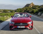 2021 Mercedes-Benz E 450 4MATIC Cabriolet AMG Line (Color: Designo Hyacinth Red Metallic) Front Wallpapers 150x120