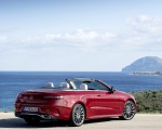 2021 Mercedes-Benz E 450 4MATIC Cabriolet AMG Line (Color: Designo Hyacinth Red Metallic) Rear Three-Quarter Wallpapers 150x120 (48)