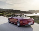 2021 Mercedes-Benz E 450 4MATIC Cabriolet AMG Line (Color: Designo Hyacinth Red Metallic) Rear Three-Quarter Wallpapers 150x120 (35)