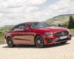 2021 Mercedes-Benz E 450 4MATIC Cabriolet (Color: Patagonia Red) Front Three-Quarter Wallpapers 150x120