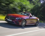 2021 Mercedes-Benz E 450 4MATIC Cabriolet (Color: Patagonia Red) Front Three-Quarter Wallpapers 150x120 (1)