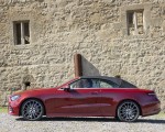 2021 Mercedes-Benz E 450 4MATIC Cabriolet (Color: Patagonia Red) Side Wallpapers 150x120