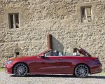 2021 Mercedes-Benz E 450 4MATIC Cabriolet (Color: Patagonia Red) Side Wallpapers 150x120